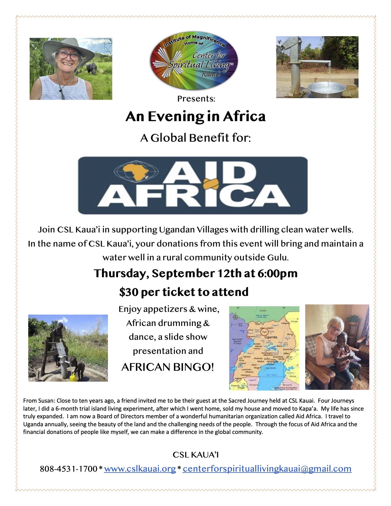 Aid Africa Flyer